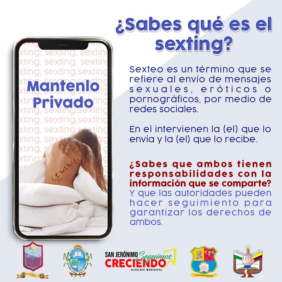 Gobernación On Twitter Sabes Qué Es El Sexting Y Cómo Prevenirlo My Xxx Hot Girl 2211