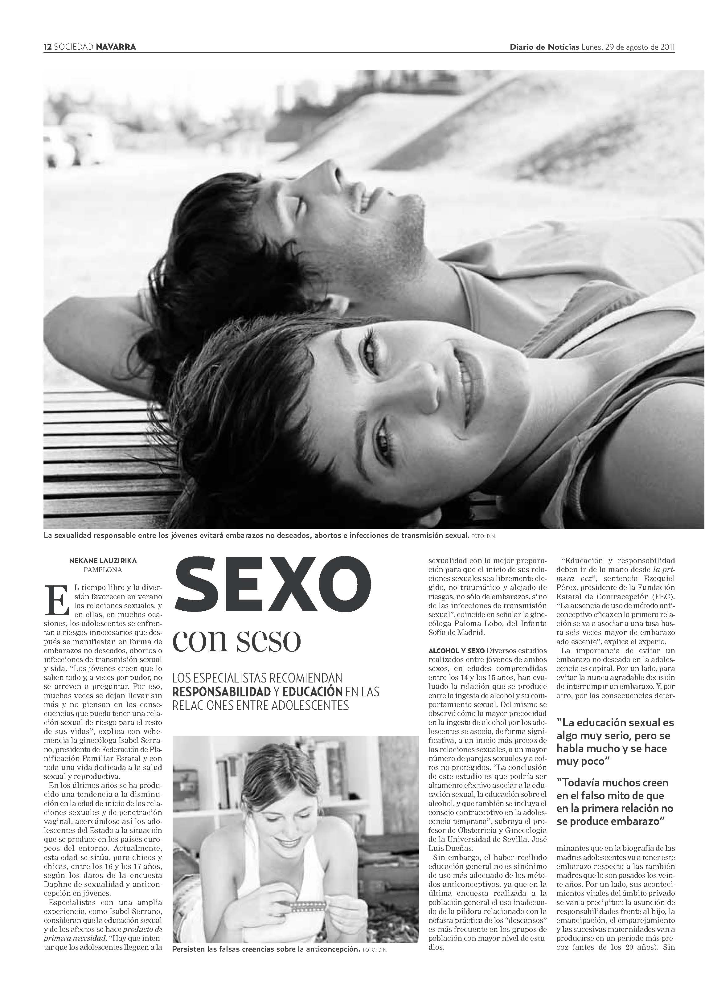 Sexo con seso. Educación sexual - SIDA STUDI