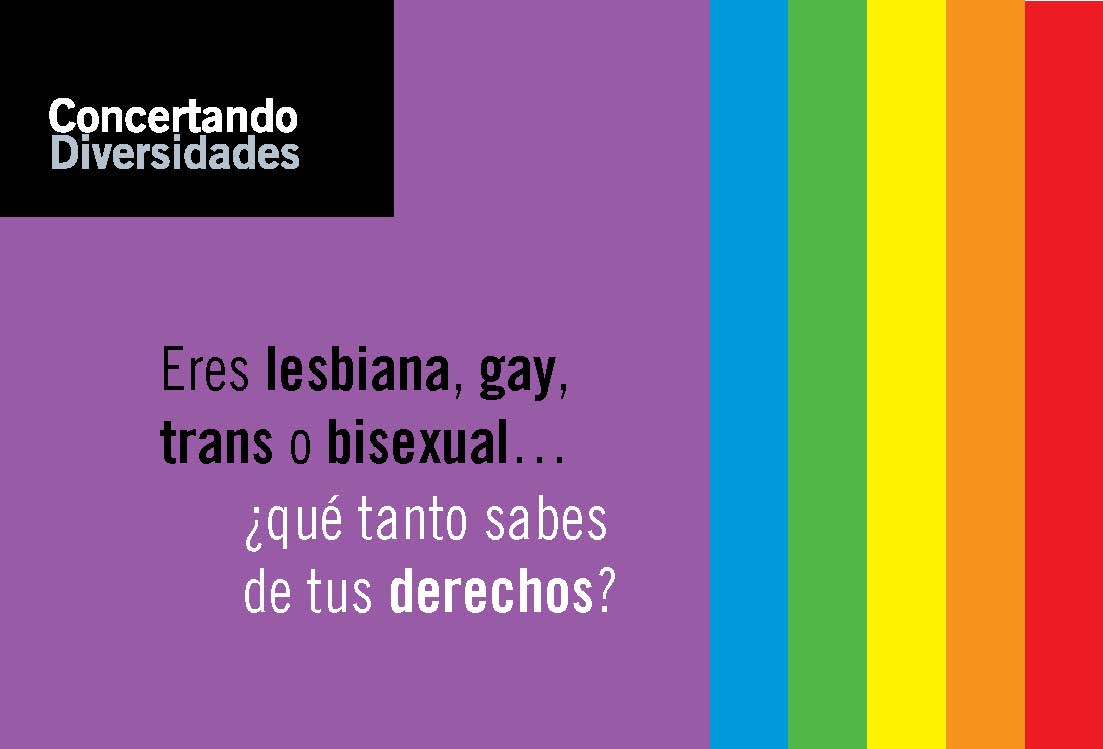 Eres lesbiana, gay, trans o bisexual… ¿qué tanto sabes de tus derechos?.  Educación sexual - SIDA STUDI