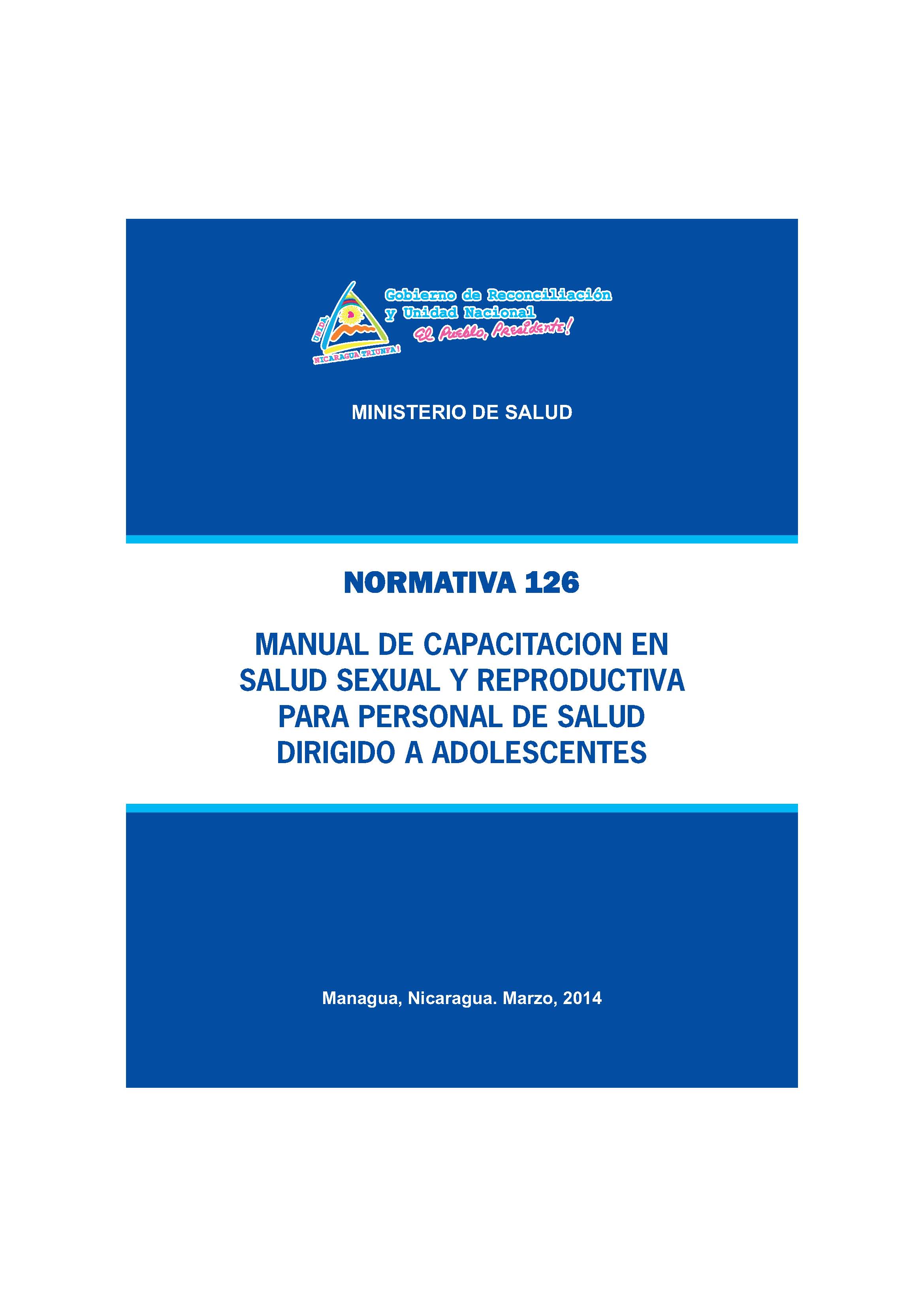 Manual De Capacitación En Salud Sexual Y Reproductiva Para Personal De Salud Dirigido A