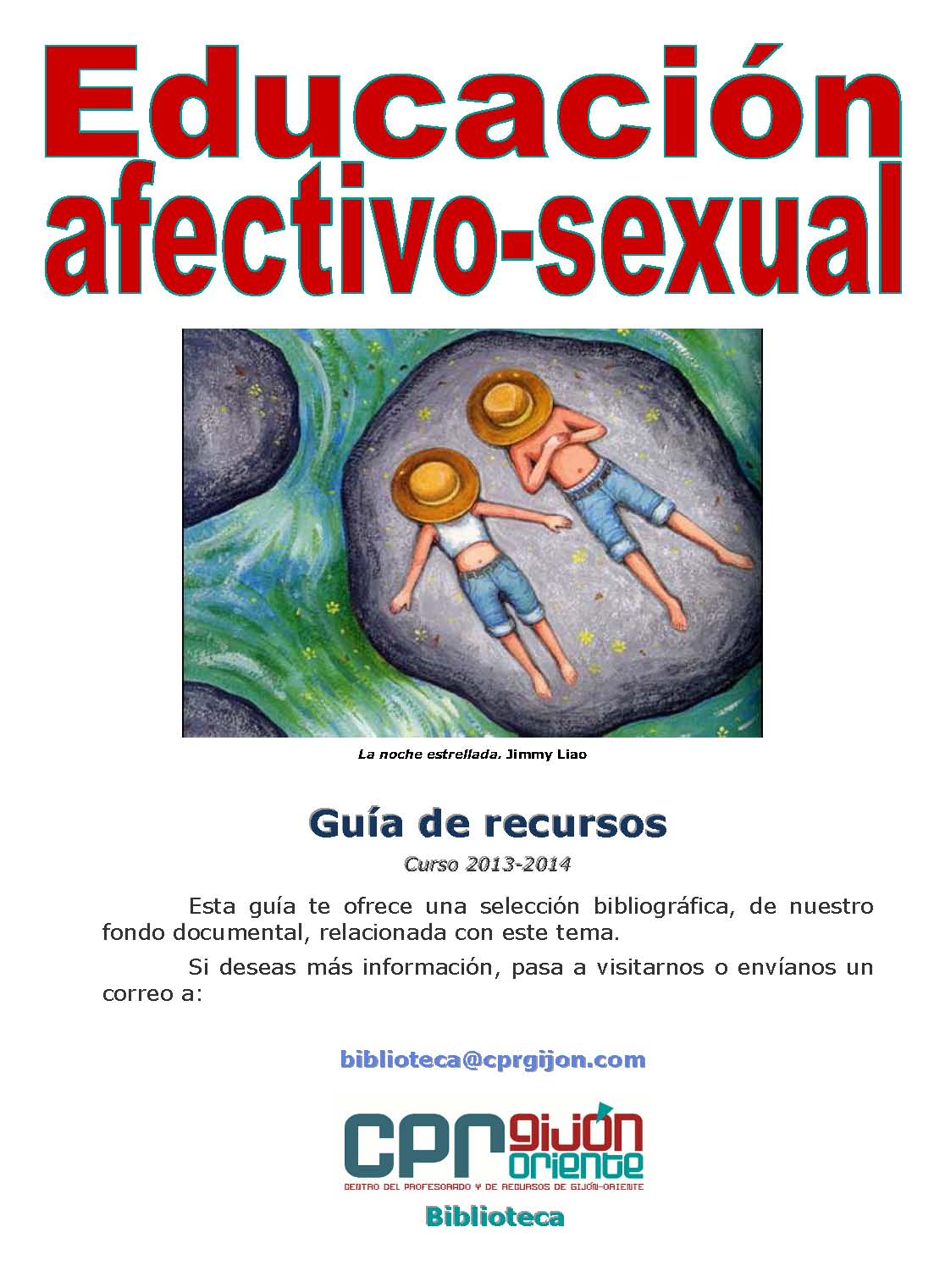 Educación afectivo sexual guía de recursos Educación sexual SIDA STUDI