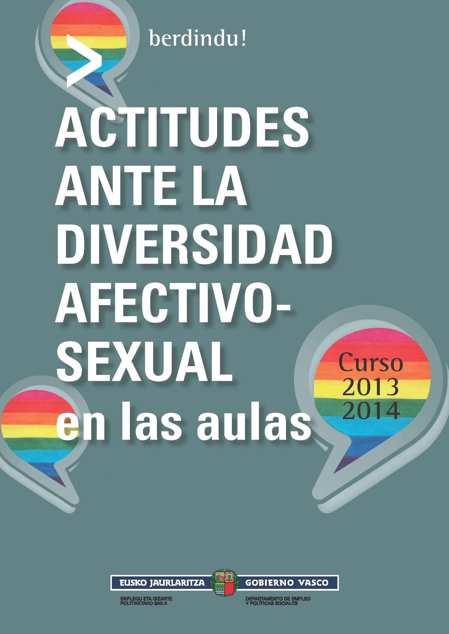 Actitudes Ante La Diversidad Afectivo Sexual En Las Aulas Curso 20132014 Educación Sexual 9633