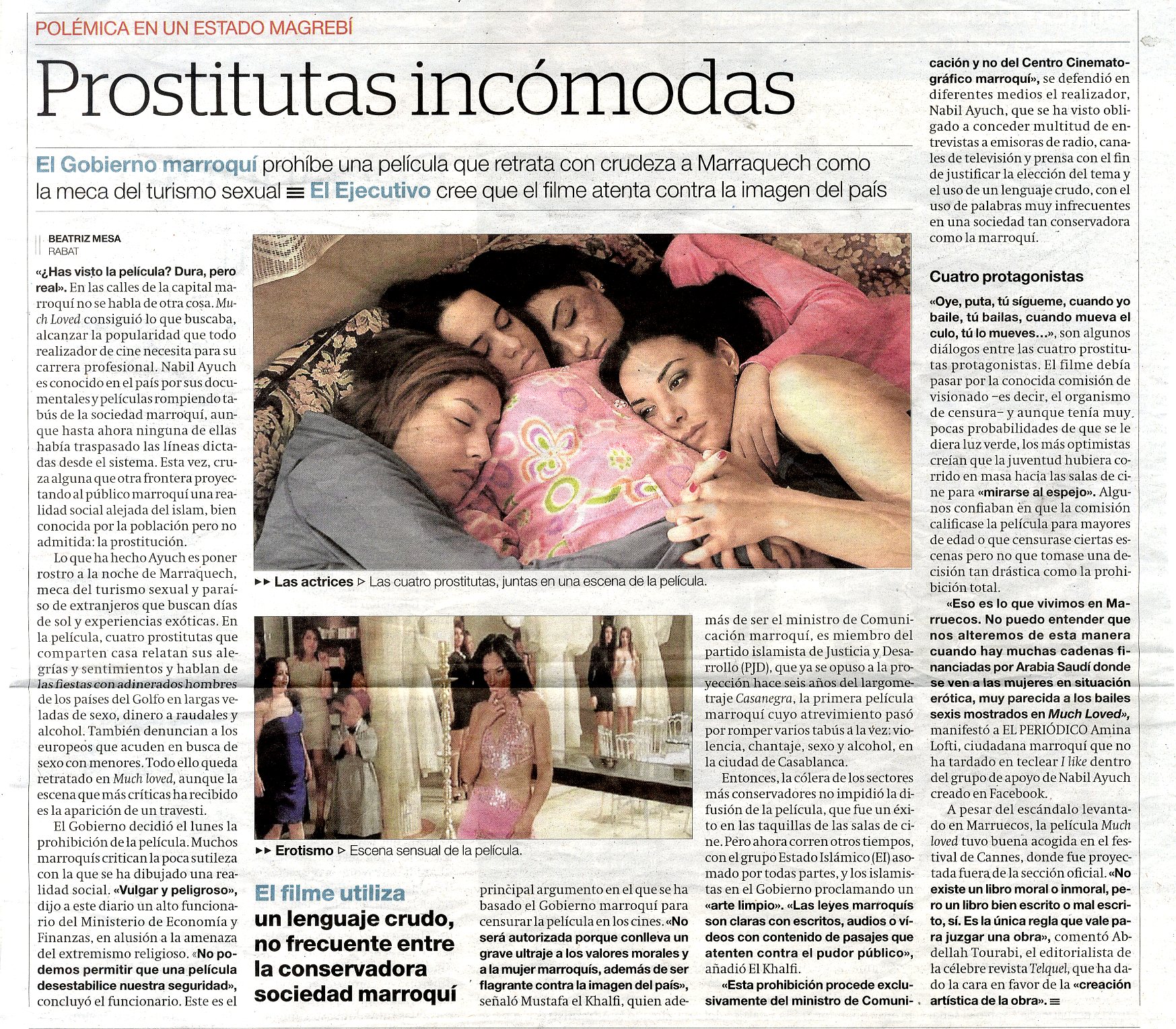 Prostitutas incómodas. Educación sexual - SIDA STUDI