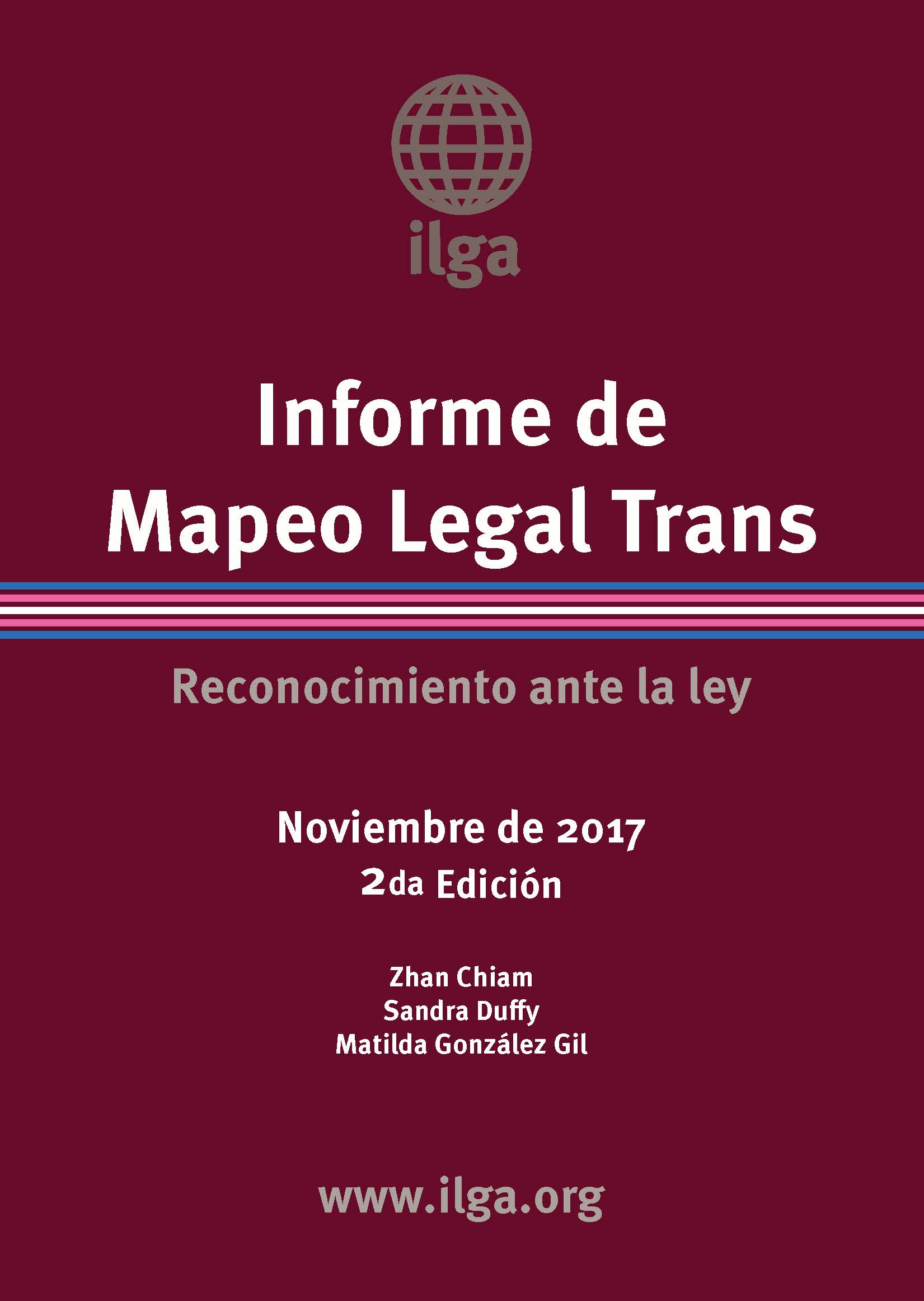 Mapeo legal trans reconocimiento ante la ley Educación sexual SIDA