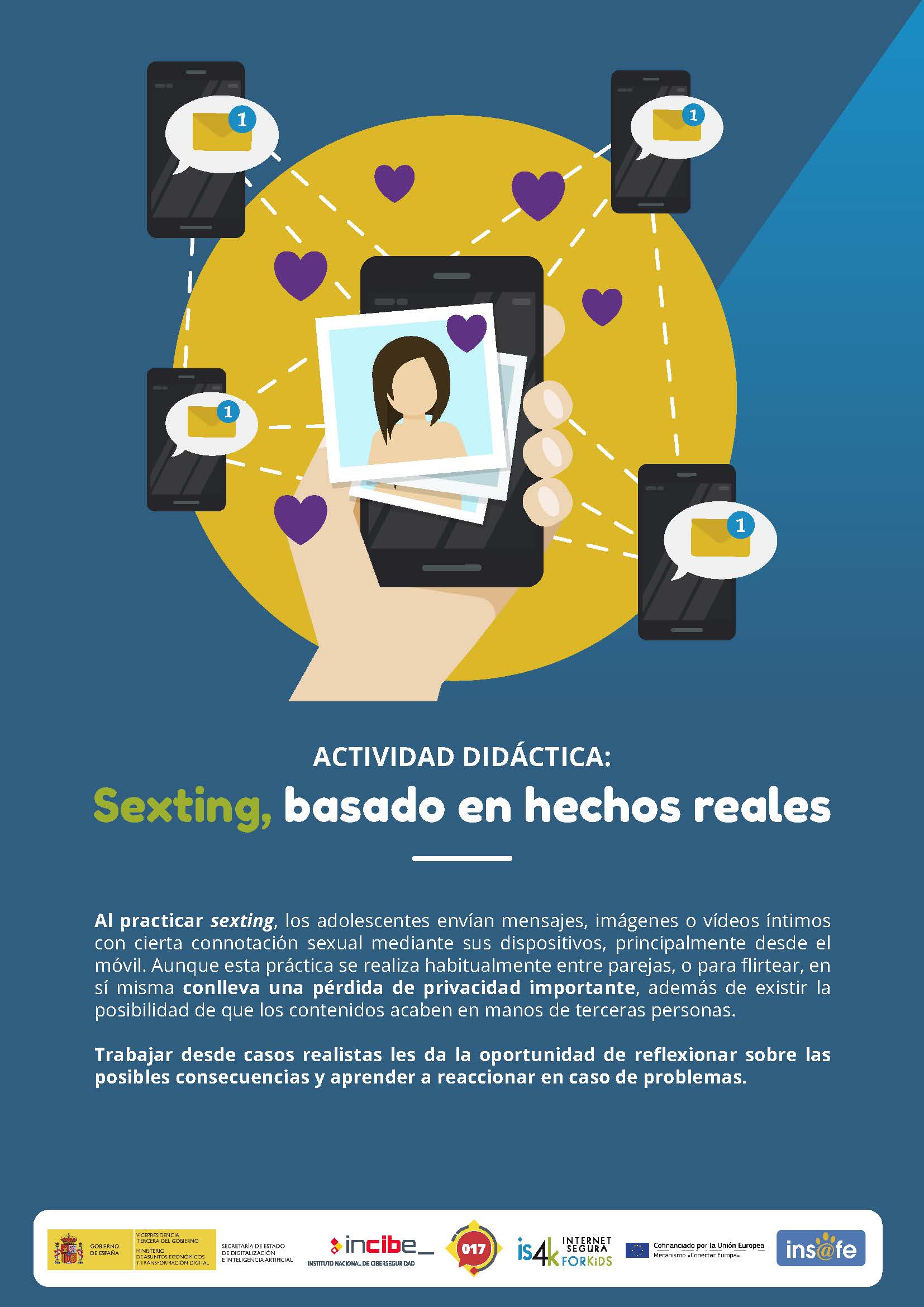 Actividad didáctica: sexting, basado en hechos reales. Educación sexual -  SIDA STUDI