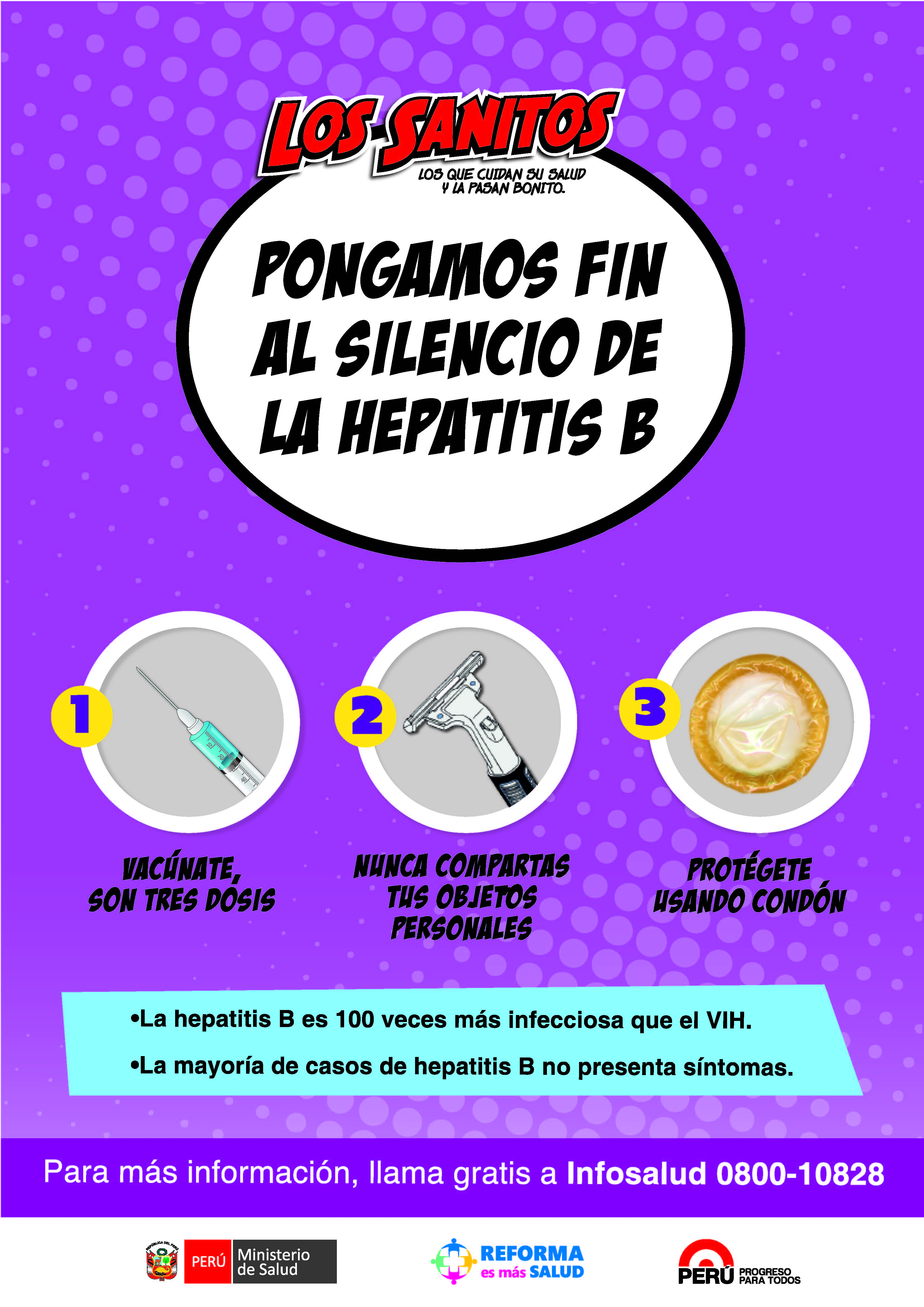 Pongamos fin al silencio de la hepatitis B Educación sexual SIDA STUDI