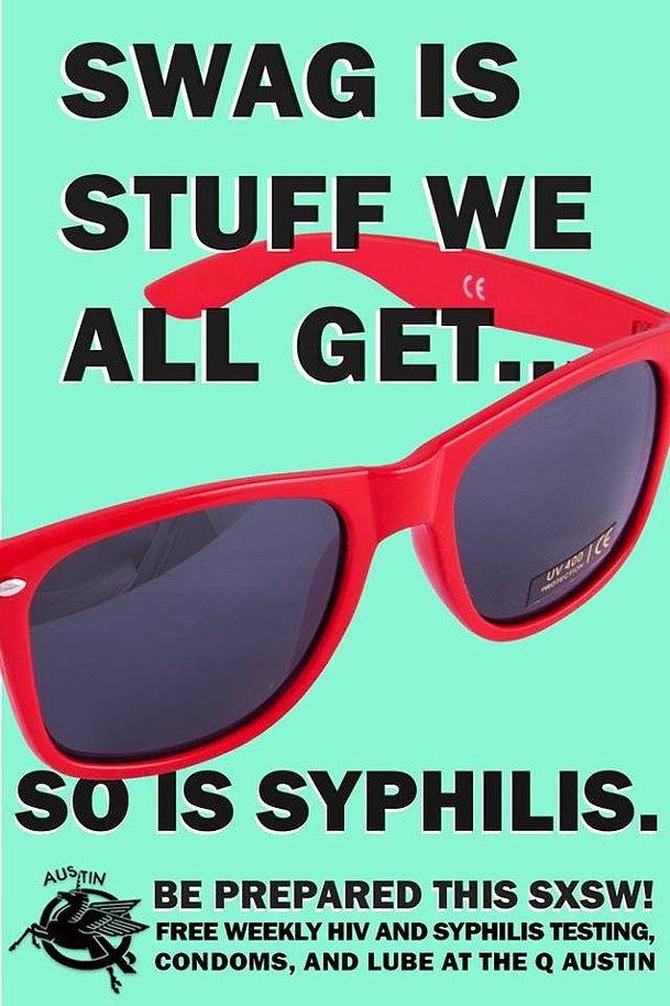 Swag is stuff we all get so is syphilis. Educación sexual SIDA STUDI