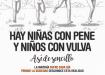 Hay niñas con pene y niños con vulva. Así de sencillo