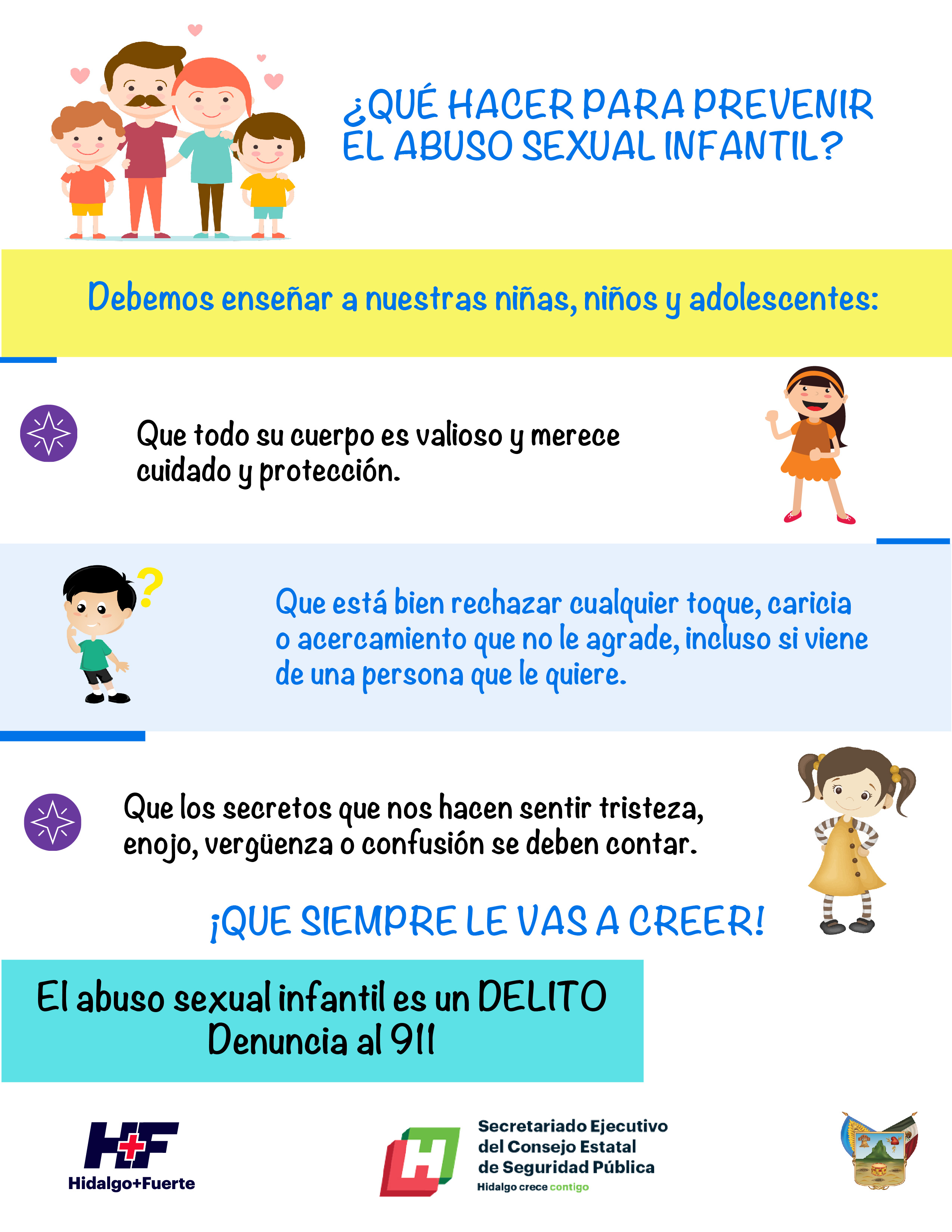 ¿qué Hacer Para Prevenir El Abuso Sexual Infantil Educación Sexualemk 2784